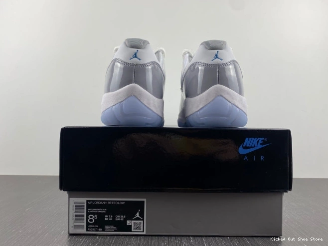 Kicked Out Shoe Store Grey Jordan Air 11 AV2187-140 Cement Low 0814